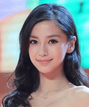 杨颖早期综艺节目中带妆做任务画面截图