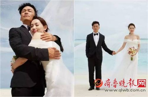 王宝强与马蓉2013年戛纳红毯拥吻照，与离婚声明形成强烈反差
